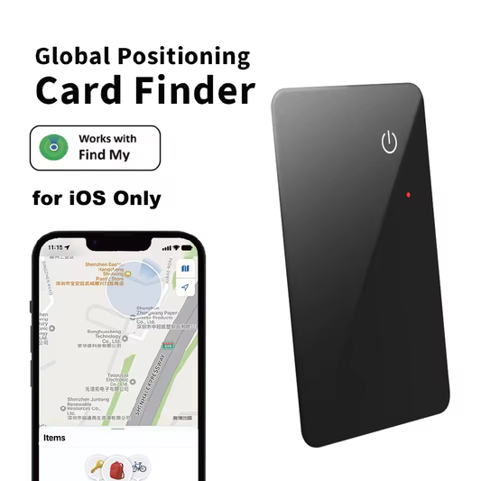 Global Positioning Card Finder – Compatible with iOS Find My App